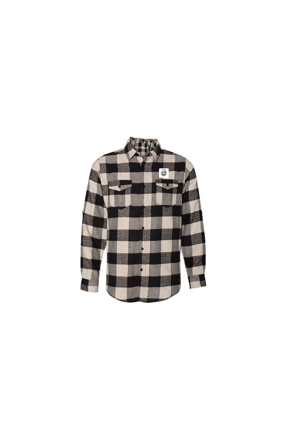 Long-Sleeve-Flannel-Ecru-And-Black
